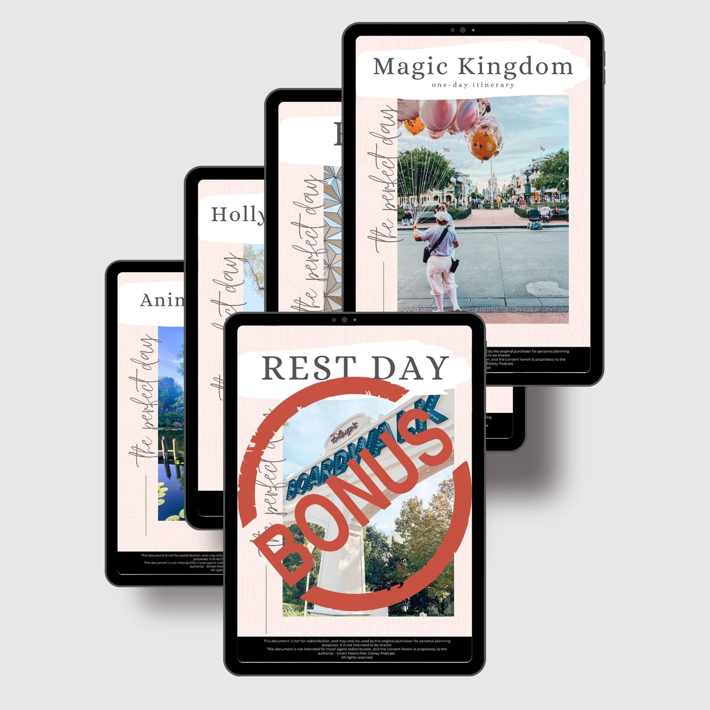 WDW Itinerary Bundle