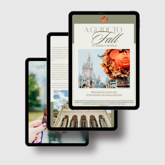 Planning Disney World in the Fall